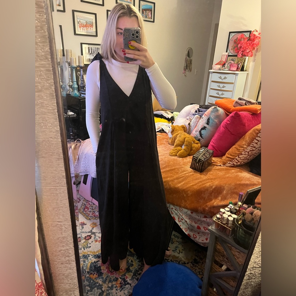 Free People Beach Alice One-Piece Wide Leg Jumpsuit - Picture 5 of 11